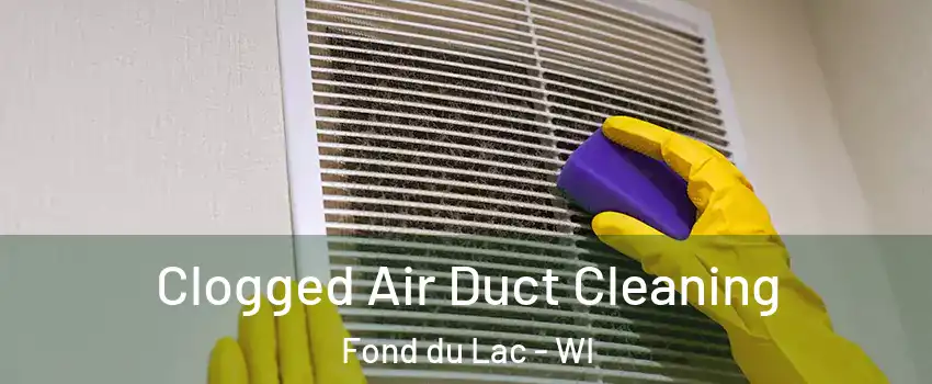  Clogged Air Duct Cleaning Fond du Lac - WI