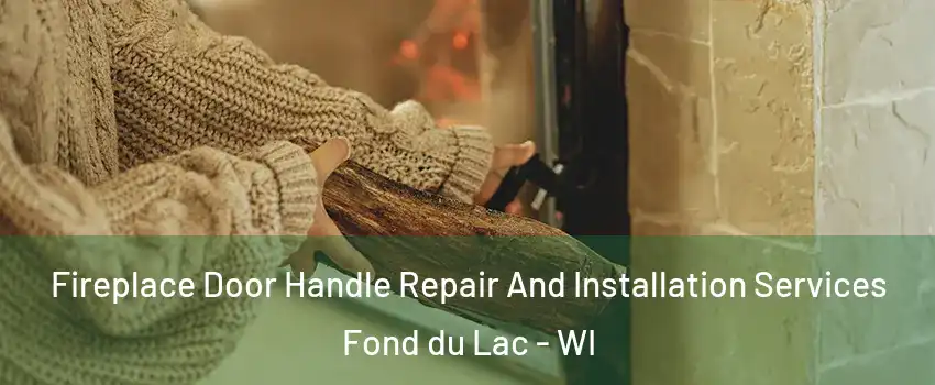  Fireplace Door Handle Repair And Installation Services Fond du Lac - WI