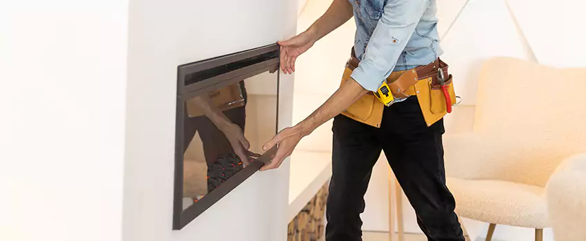 Metal Fireplace Installation in Fond du Lac, Wisconsin