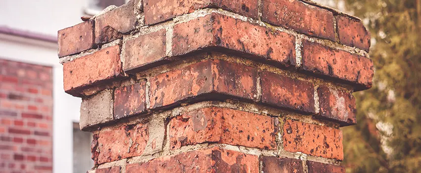 Cracked Chimney Bricks Repair Cost in Fond du Lac, Wisconsin
