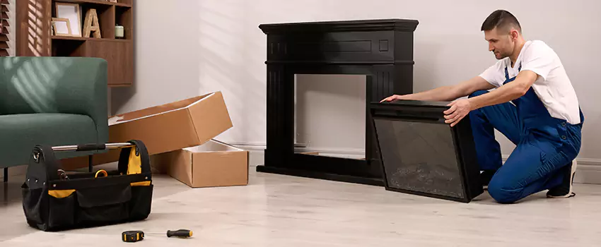 Old Rusted Metal Fireplace Repair And Replacement in Fond du Lac, WI