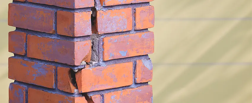 Repairing Cracked Porcelain Tiles for Fireplace in Fond du Lac, WI