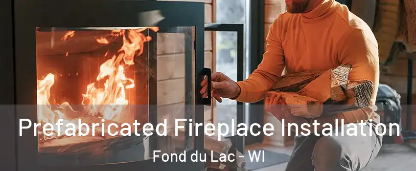  Prefabricated Fireplace Installation Fond du Lac - WI